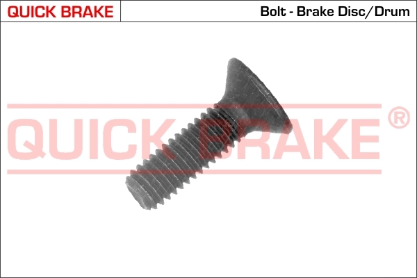 Bolt, brake disc